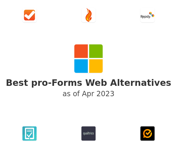 Best pro-Forms Web Alternatives