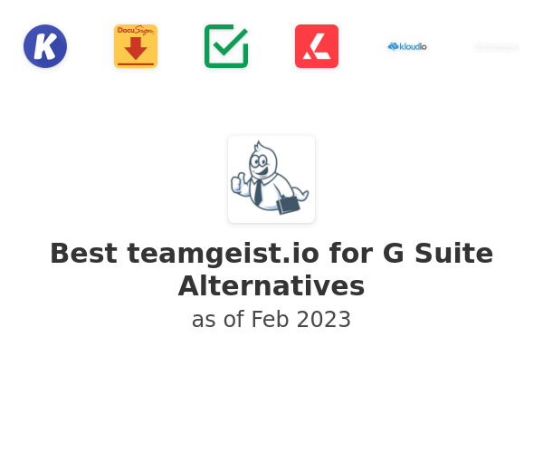 Best teamgeist.io for G Suite Alternatives
