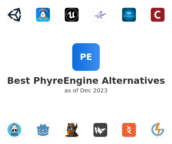 Best PhyreEngine Alternatives