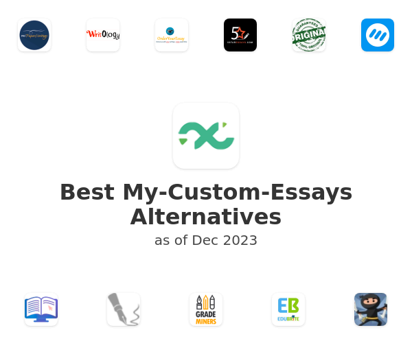 Best My-Custom-Essays Alternatives