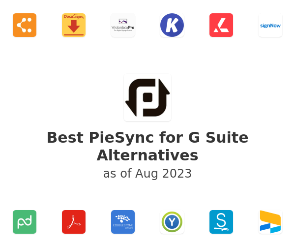 Best PieSync for G Suite Alternatives