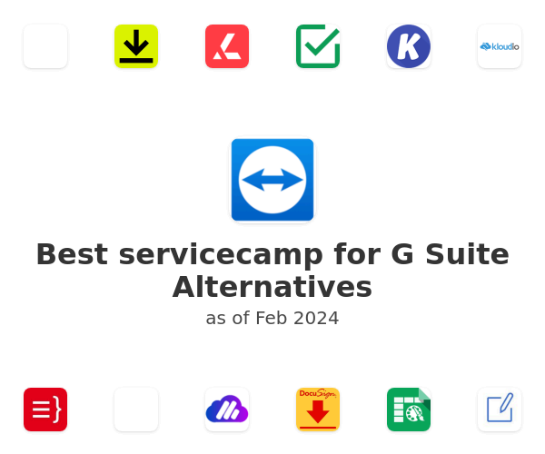Best servicecamp for G Suite Alternatives