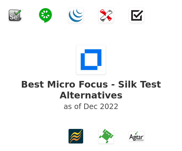 Best Micro Focus - Silk Test Alternatives