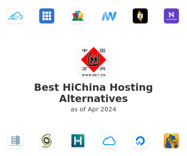 Best HiChina Hosting Alternatives