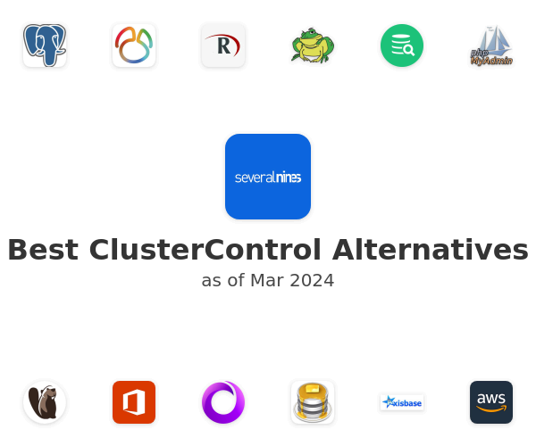 Best ClusterControl Alternatives