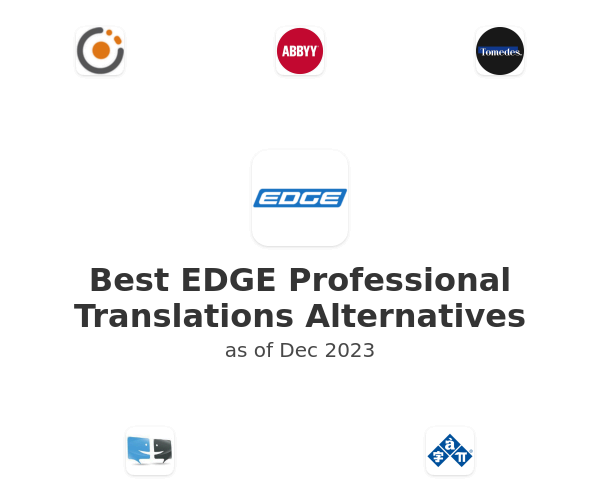 Best EDGE Professional Translations Alternatives