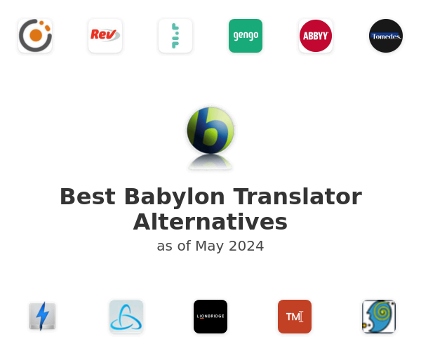 Best Babylon Translator Alternatives