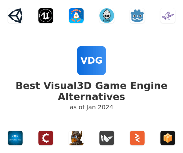 Best Visual3D Game Engine Alternatives
