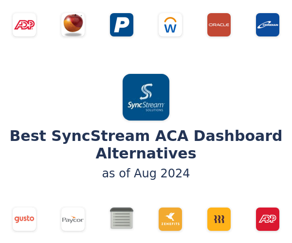 Best SyncStream ACA Dashboard Alternatives