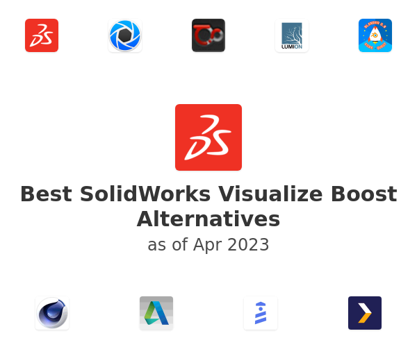 Best SolidWorks Visualize Boost Alternatives