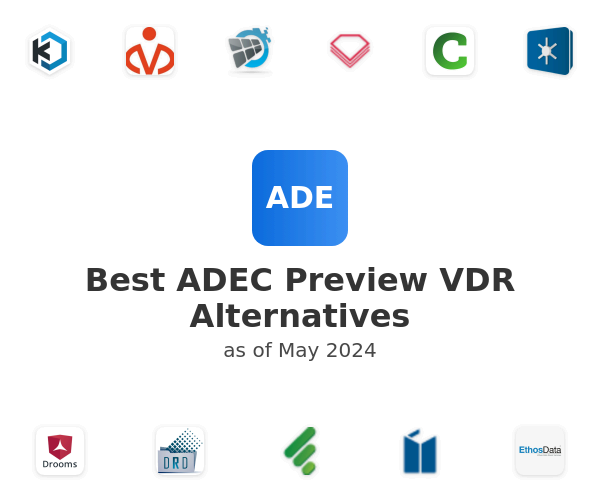 Best ADEC Preview VDR Alternatives