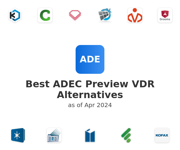 Best ADEC Preview VDR Alternatives