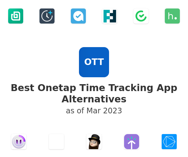 Best Onetap Time Tracking App Alternatives
