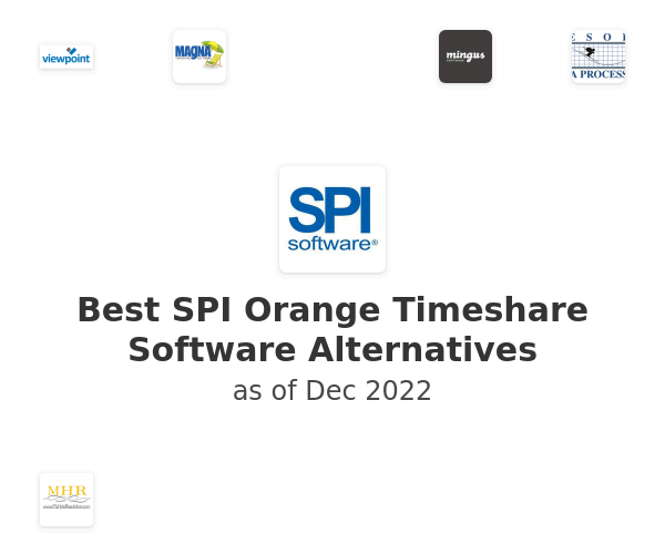 Best SPI Orange Timeshare Software Alternatives