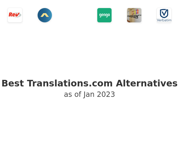 Best Translations.com Alternatives