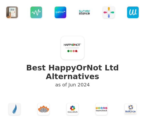 Best HappyOrNot Ltd Alternatives