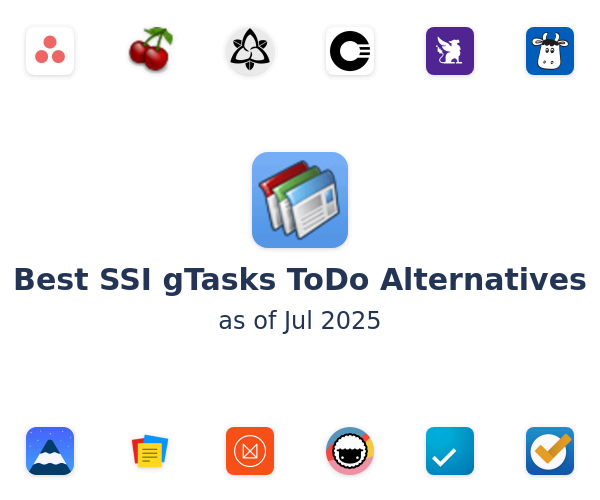 Best SSI gTasks ToDo Alternatives