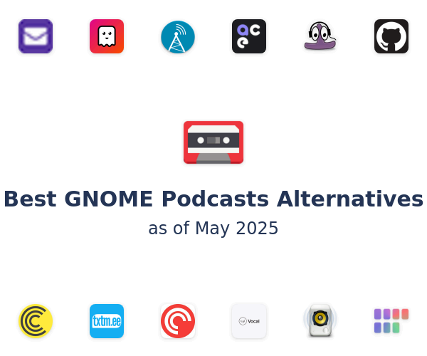 Best GNOME Podcasts Alternatives