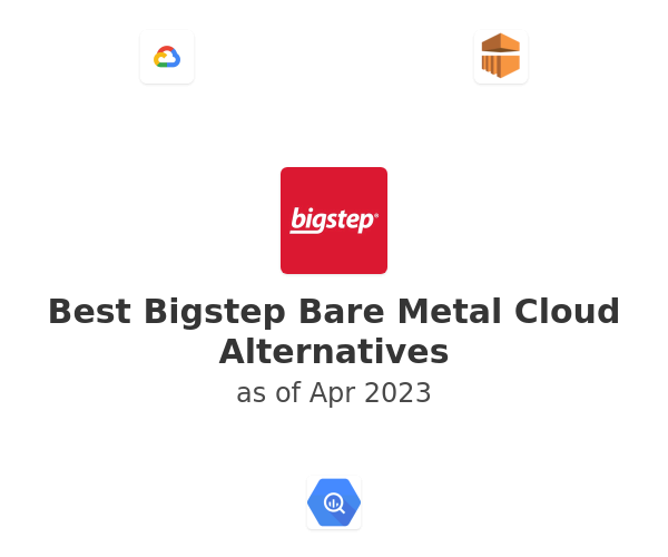 Best Bigstep Bare Metal Cloud Alternatives