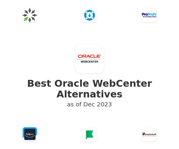 Best Oracle WebCenter Alternatives