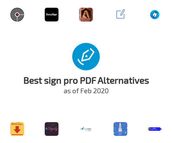 Best sign pro PDF Alternatives