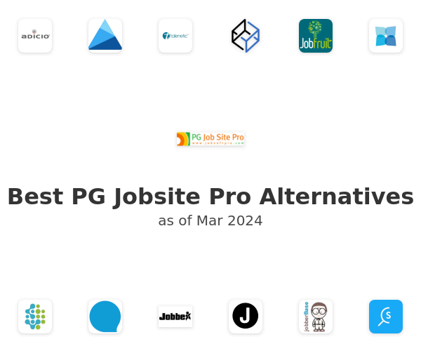 Best PG Jobsite Pro Alternatives