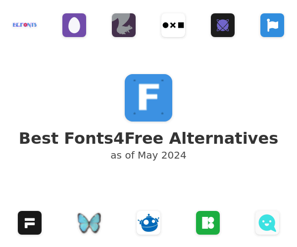 Best Fonts4Free Alternatives