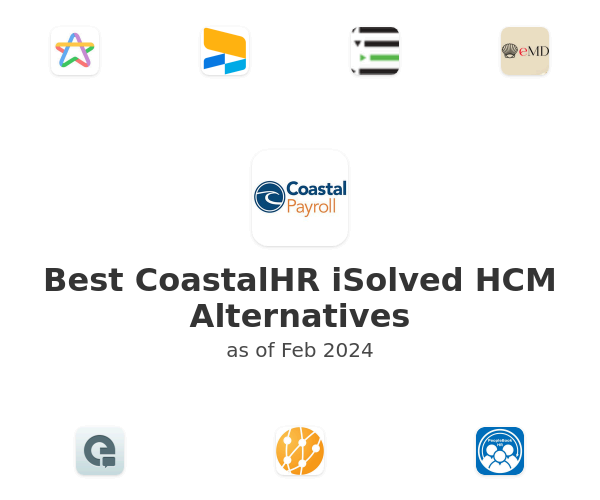 Best CoastalHR iSolved HCM Alternatives