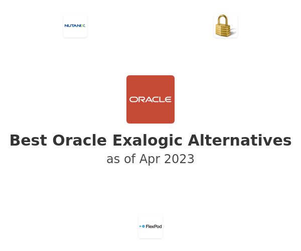 Best Oracle Exalogic Alternatives