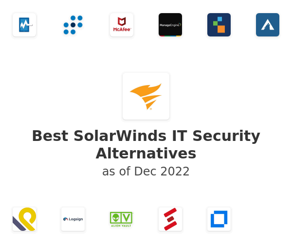 Best SolarWinds IT Security Alternatives