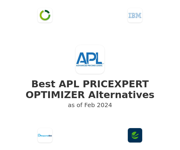 Best APL PRICEXPERT OPTIMIZER Alternatives