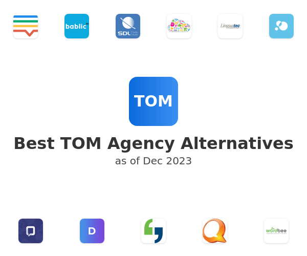 Best TOM Agency Alternatives