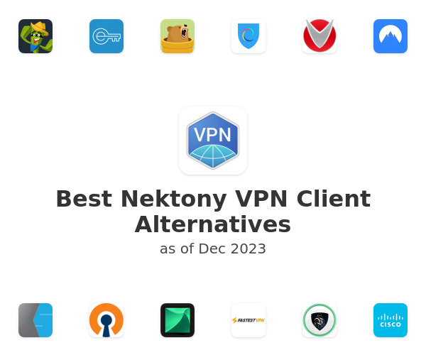 Best Nektony VPN Client Alternatives