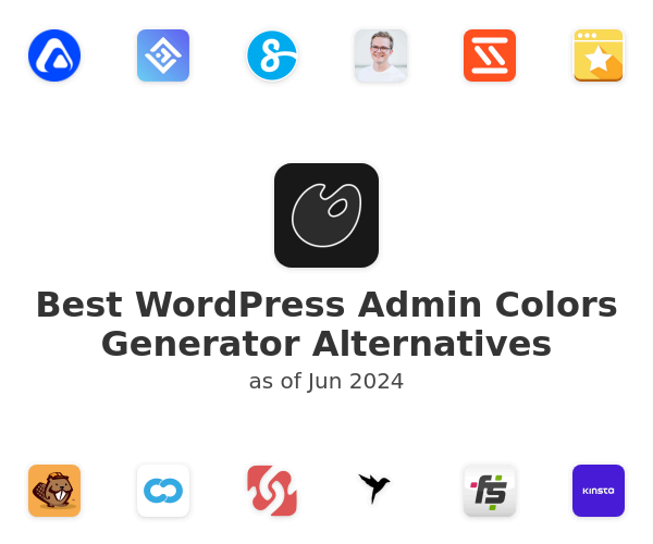 Best WordPress Admin Colors Generator Alternatives