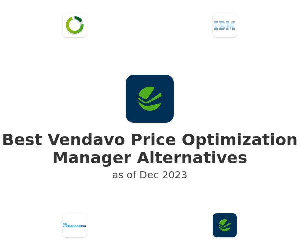Best Vendavo Price Optimization Manager Alternatives