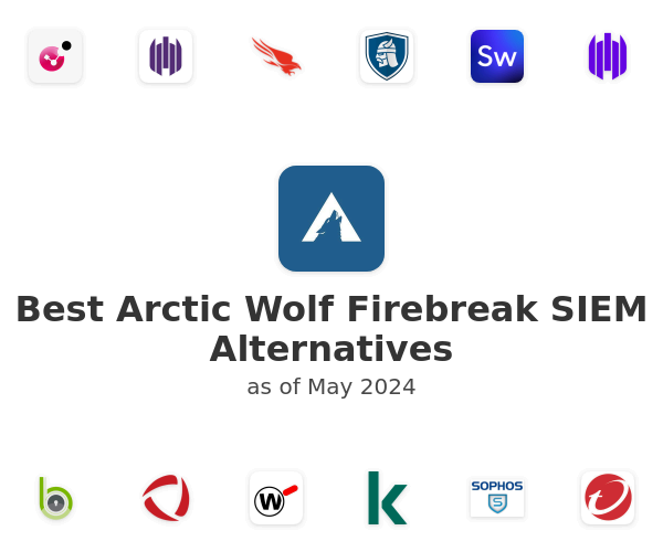 Best Arctic Wolf Firebreak SIEM Alternatives