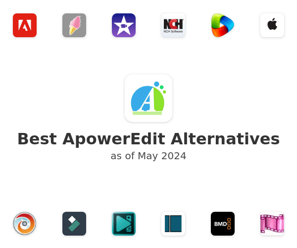 Best ApowerEdit Alternatives