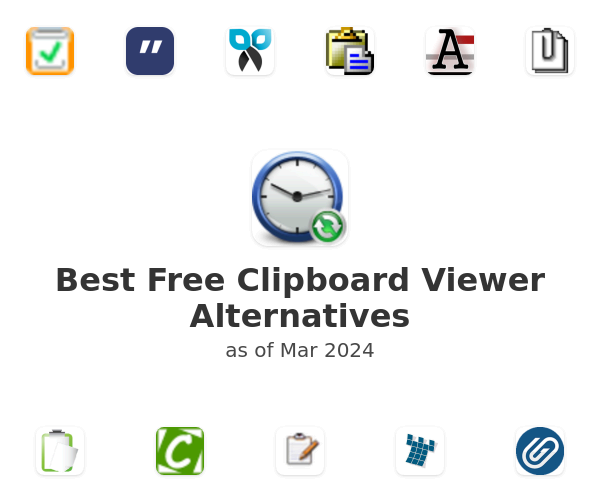 Best Free Clipboard Viewer Alternatives