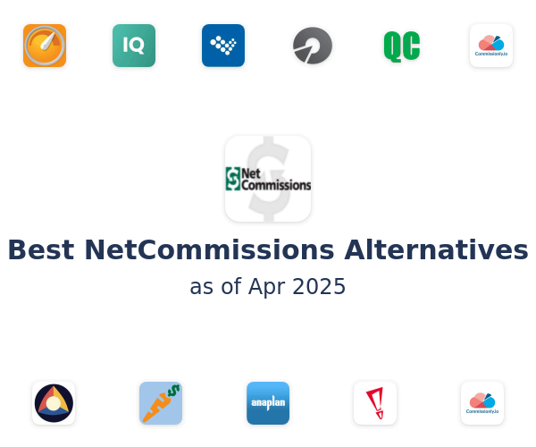 Best NetCommissions Alternatives
