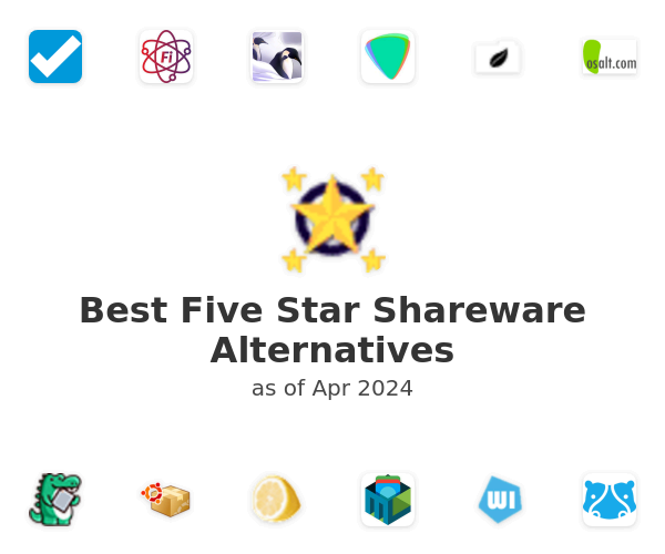 Best Five Star Shareware Alternatives