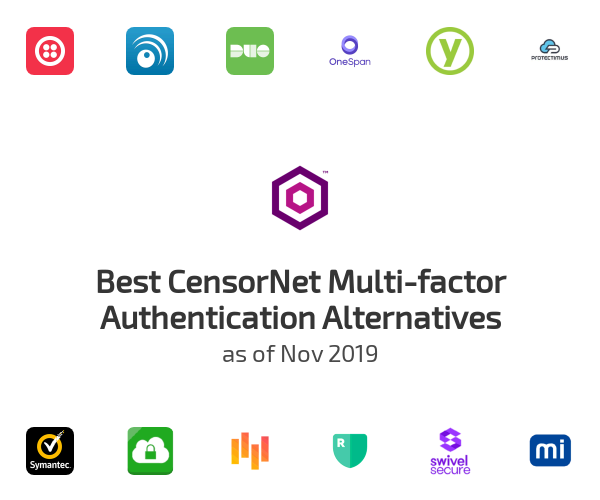 Best CensorNet Multi-factor Authentication Alternatives