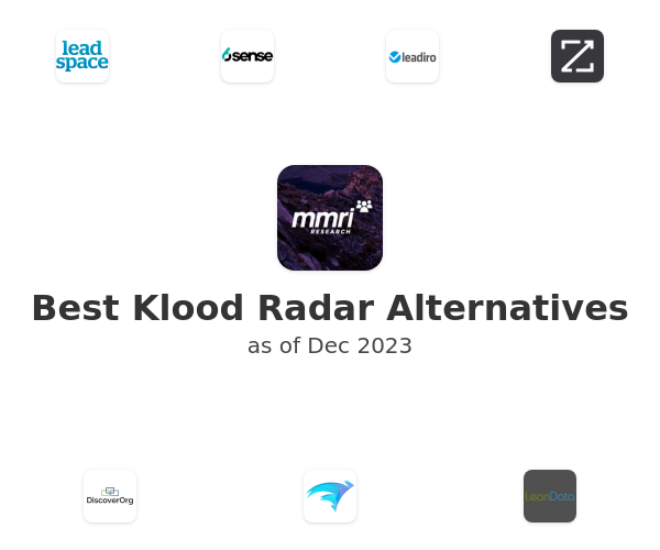 Best Klood Radar Alternatives