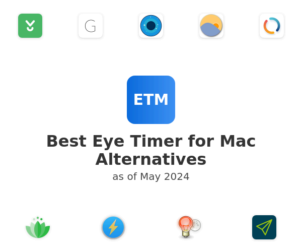 Best Eye Timer for Mac Alternatives