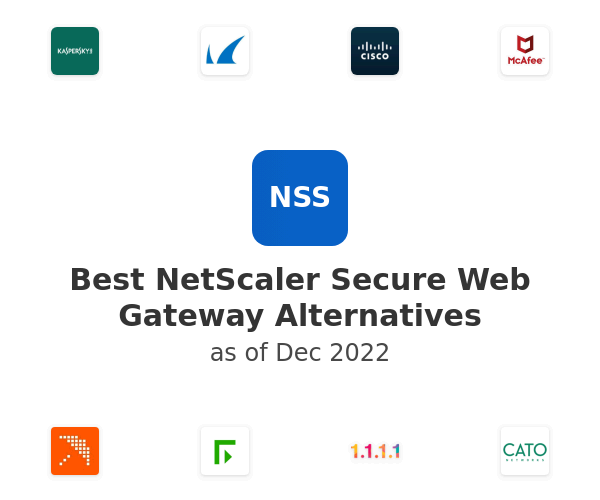 Best NetScaler Secure Web Gateway Alternatives
