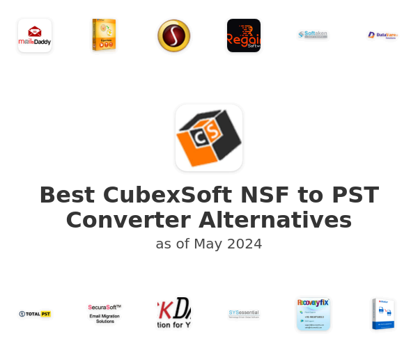 Best CubexSoft NSF to PST Converter Alternatives