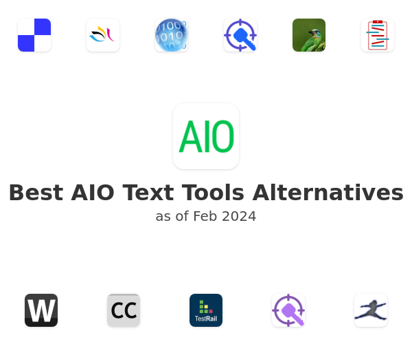 Best AIO Text Tools Alternatives