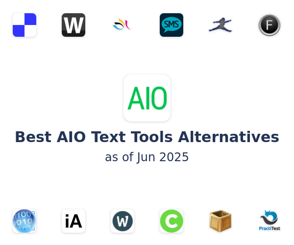 Best AIO Text Tools Alternatives