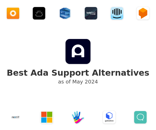 Best Ada Support Alternatives