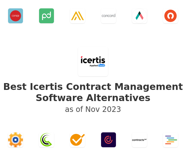 Best Icertis Contract Management Software Alternatives