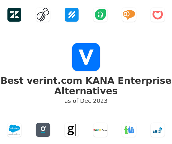 Best verint.com KANA Enterprise Alternatives